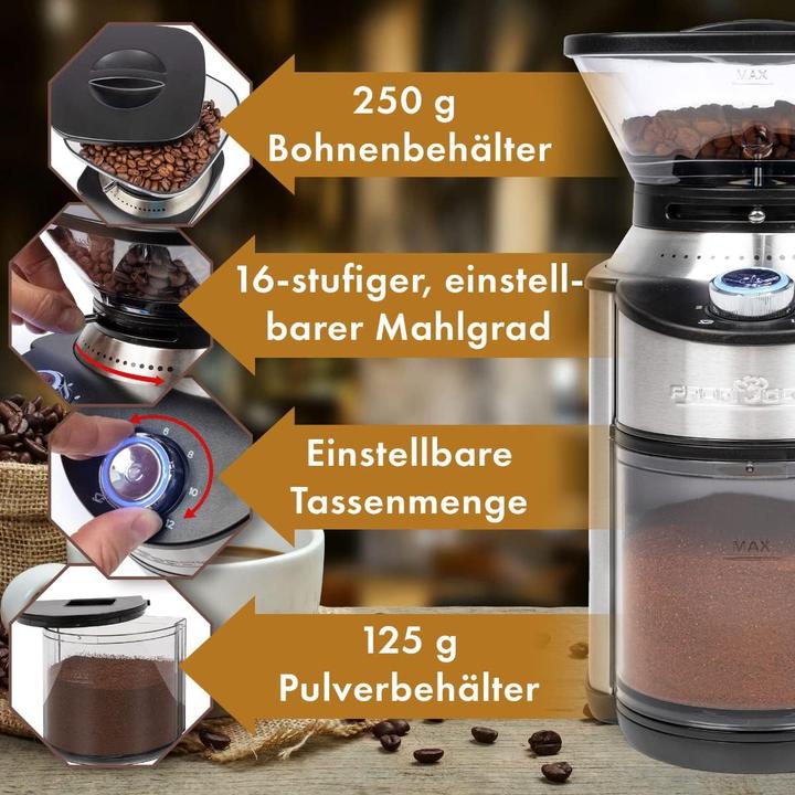 Produktbild Proficook Elektrisches Kaffeemahlwerk PC-EKM 1205 (CH-Stecker)