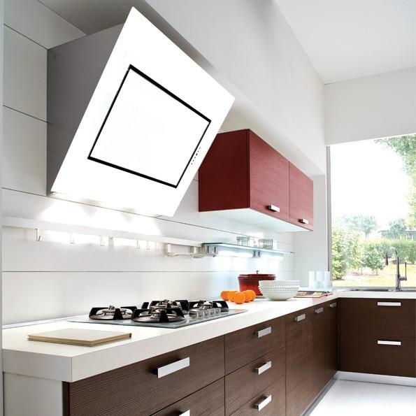 Actual product image Falmec Quasar Design 80 N black (Wall hood)