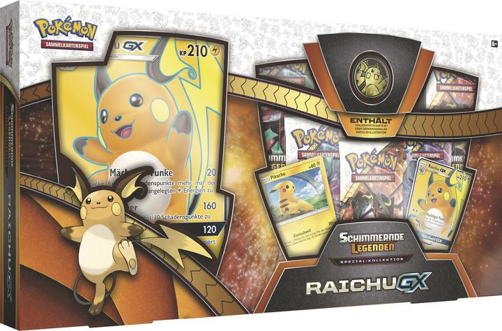 Produktbild Pokémon Raichu GX Kollektion (Deutsch, Booster Display)
