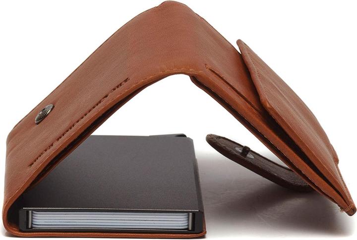 Actual product image The Chesterfield Brand Frankfurt credit card holder RFID protection leather 7.5 cm