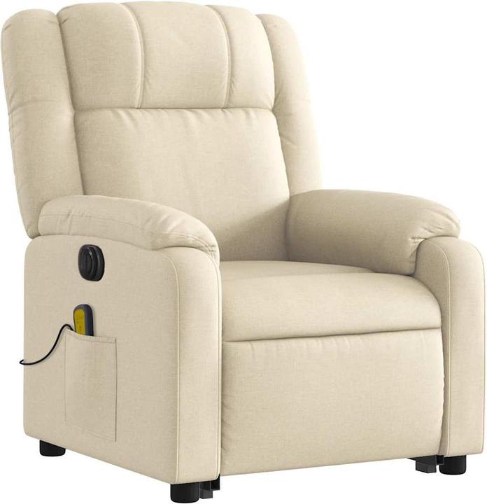 VidaXL Massagesessel mit Aufstehhilfe Stoff