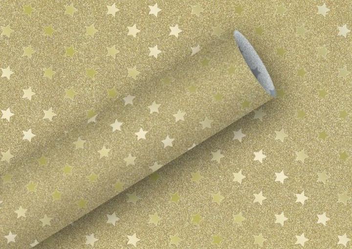 Produktbild Braun + Company Geschenkpapier Glamour Stars (Geschenkpapier, 1 x)