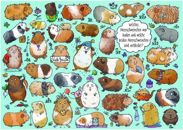 Actual product image Postcard Guinea Pig