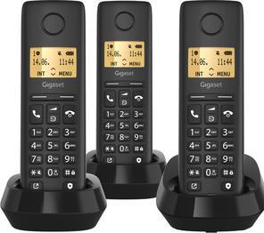 Gigaset Pure 100 Trio DECT Clip Eco sw