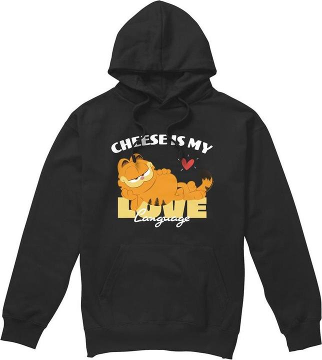 Garfield Cheese Is My Love Language Kapuzenpullover