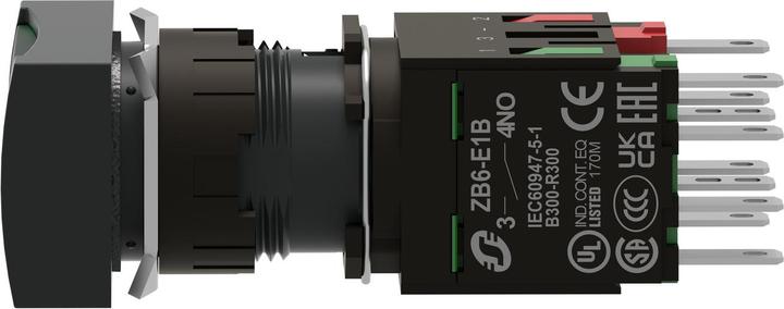 Produktbild Schneider Electric Leuchtdrucktaster, grün Ř 16, flach, o. XB6DW3B5B