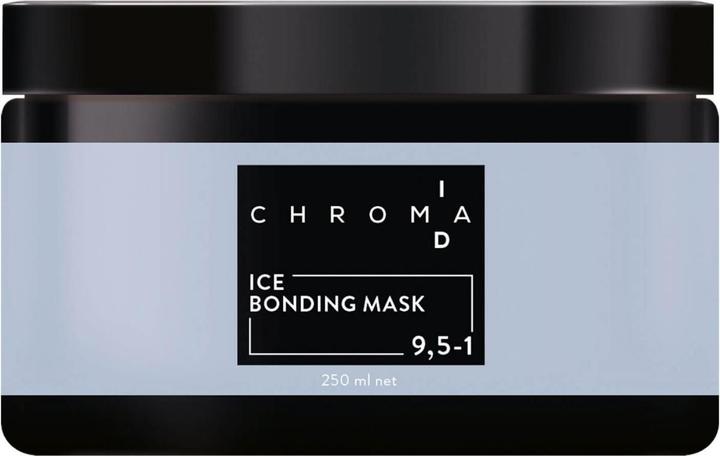 Actual product image Schwarzkopf Professional Chroma ID Bonding Color Mask 9.5-1 Platinum Blonde Cendré (250 ml)