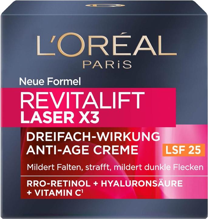 Produktbild L'Oréal Paris Revitalift Laser X3 (50 ml, Tagescreme, SPF 25)