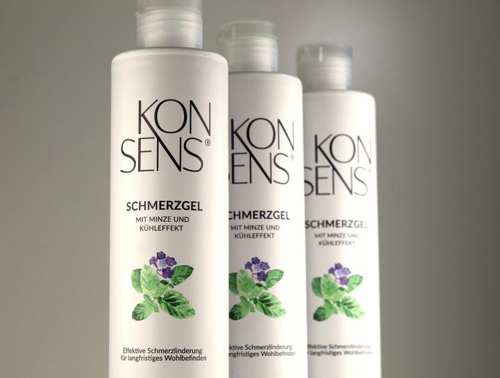 Immagine prodotto Konsens Gel antidolorifico alla menta con effetto rinfrescante