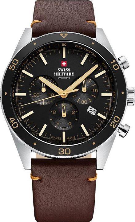 Immagine prodotto Swiss Military Cronografo al quarzo (Orologio da polso analogico, 43 mm)