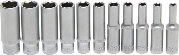 Produktbild BGS Steckschlüssel-Einsatz-Satz (4 mm, 5 mm, 5.5 mm, 6 mm, 7 mm, 8 mm, 9 mm, 10 mm, 11 mm, 12 mm, 13 mm)