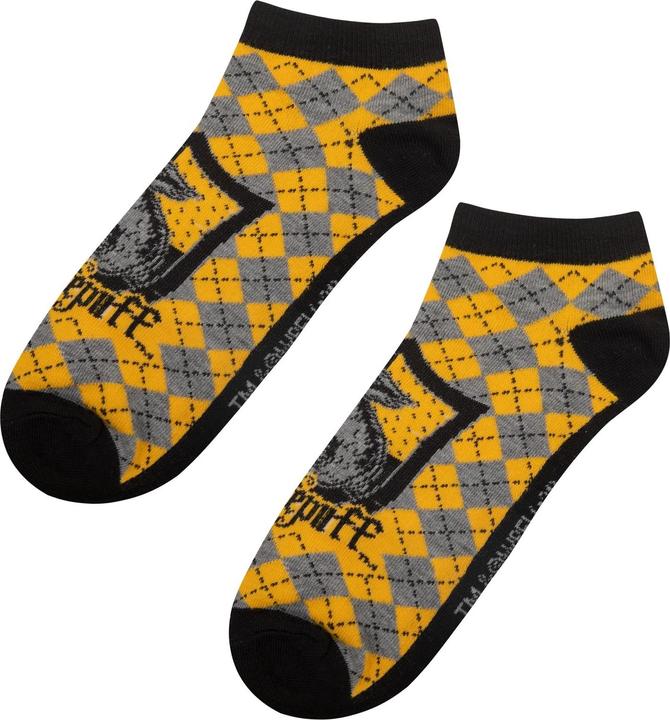 Actual product image Cinereplicas Harry Potter: Hufflepuff (3 pairs) (pack of 3, 40)