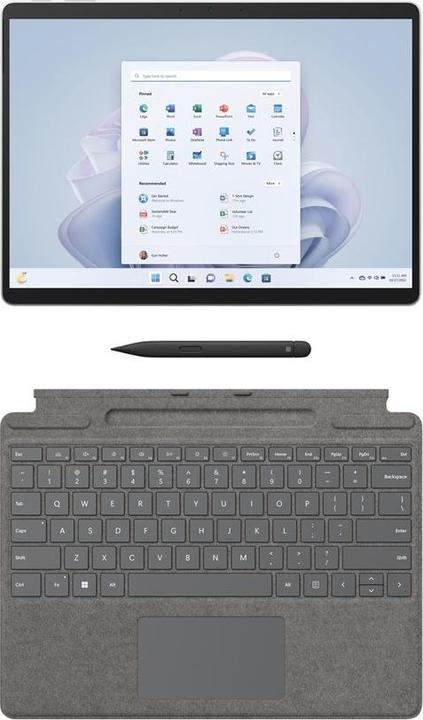 Produktbild Microsoft Surface Pro 9 for business (13", Intel Core i5-1245U, 16 GB, 256 GB, Ohne Tastaturlayout)
