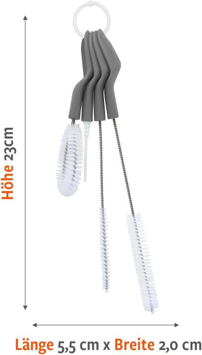 Produktbild Full Circle Home Reinigungsset für Trinkgefässe Little Sipper (4 Stk.)