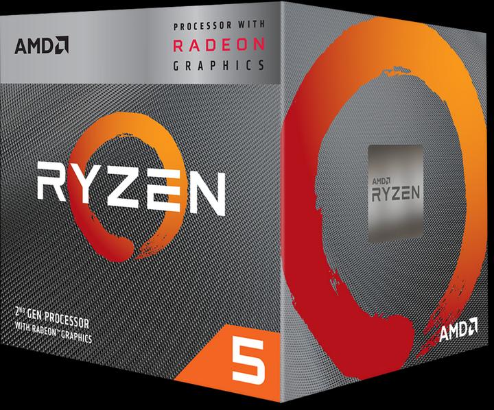 Image du produit AMD Ryzen 5 3400G (AM4, 3.70 GHz, 4 -Core)