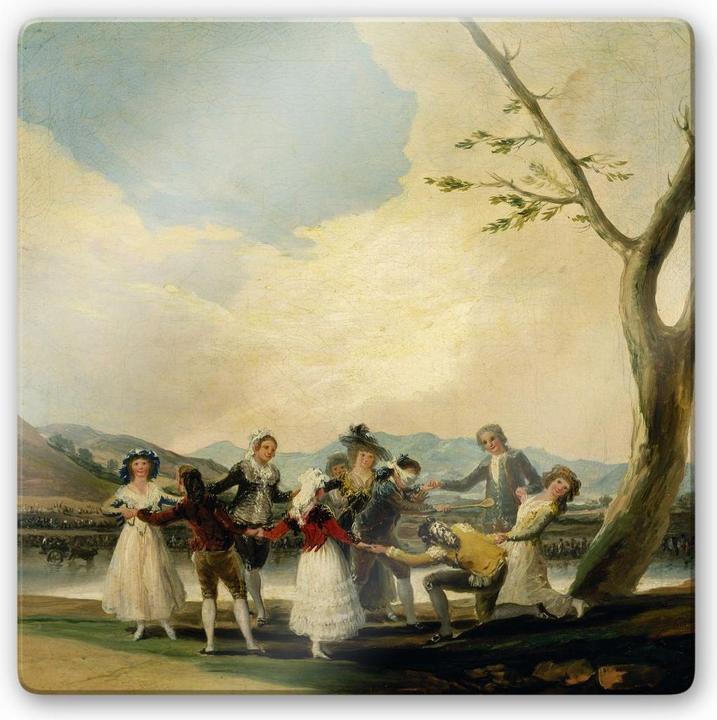 Actual product image Trenddeko de Goya - The blind cow game (30 x 30 cm)