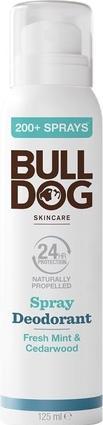 Actual product image Bulldog Skincare for Men Fresh Mint & Cedarwood Spray Deodorant (Spray, 125 ml)