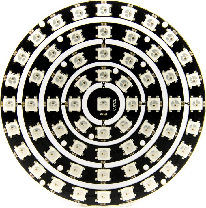 Image du produit Purecrea Neopixel Ring Set avec 8/12/16/24 anneaux WS2812 RGB LED