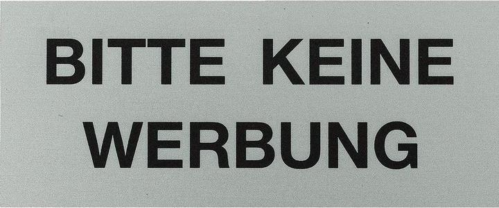 Bätschmann Hinweisschild