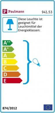Label énergétique Paulmann Système de fil Cardan