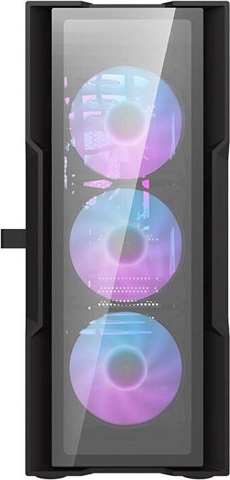 Actual product image Darkflash Tech DK431 Glass Computer Case + 4 fans (black) (E-ATX, ATX)