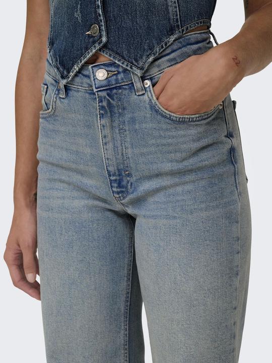 Actual product image Only ONLJUICY Hohe Taille Weiter Beinschnitt Jeans Jeans mit weitem Bein (W29/L32)