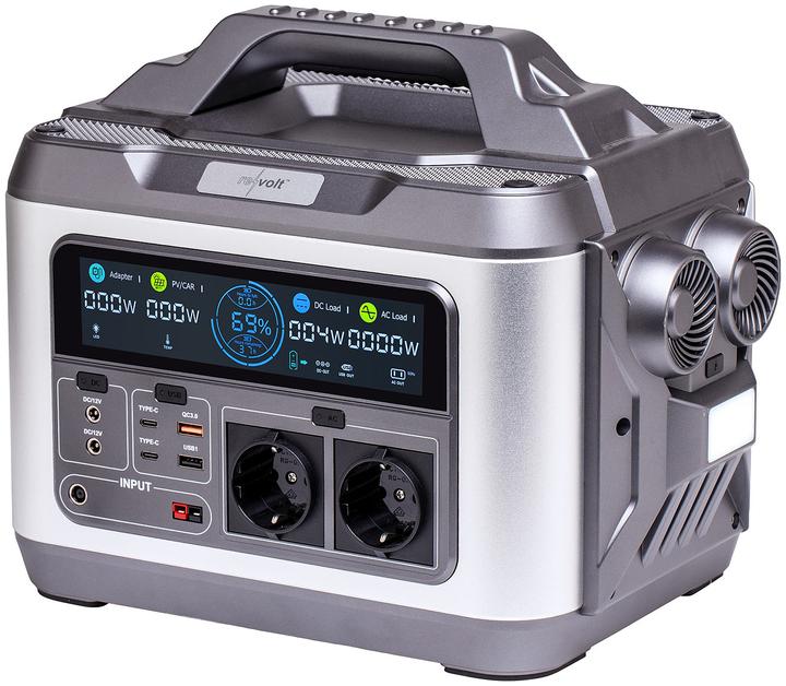 Produktbild Revolt Powerstation & Solar-Generator mit Solarpanel (1.12 Wh, 14.50 kg)