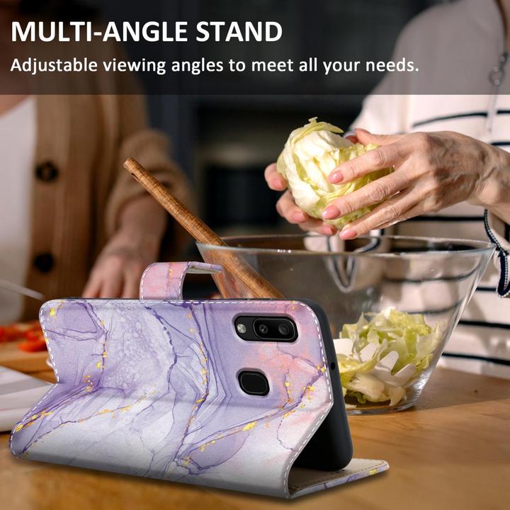 Immagine prodotto Cadorabo Custodia a libro con stampa per Samsung Galaxy A20 / A30 / M10s (Samsung Galaxy M10s, TCL A30, Samsung Galaxy A20)