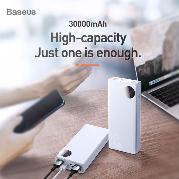 Produktbild Baseus Mulight Digital Display (30000 mAh, 33 W, 111 Wh)