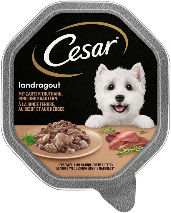 Produktbild Cesar Landragout Truth./Rind (Adult, 14 Stk., 150 g)