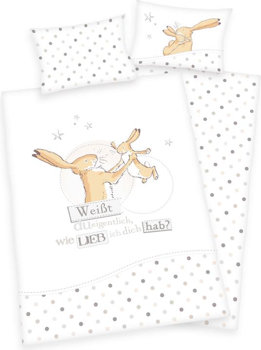 Immagine prodotto Herding Biancheria da letto per bambini Sapete davvero quanto sia caro (100 x 135 cm, 40 x 60 cm)