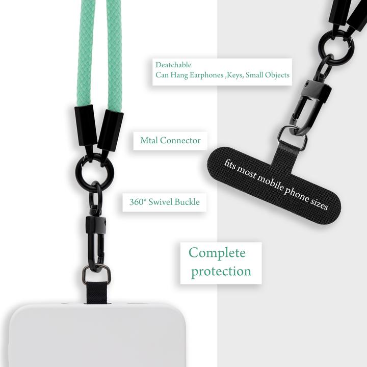 Produktbild Cadorabo Handykette für Motorola RAZR i Necklace Hülle mit verstellbarem Kordelband