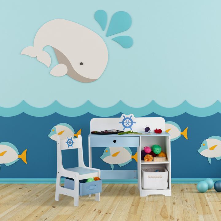 Produktbild Relaxdays Kinderschreibtisch (80 x 40 x 79.5 cm)
