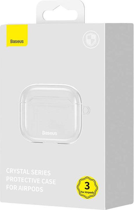 Actual product image Baseus Crystal Transparent Case for AirPods 3 (Headphone bag)