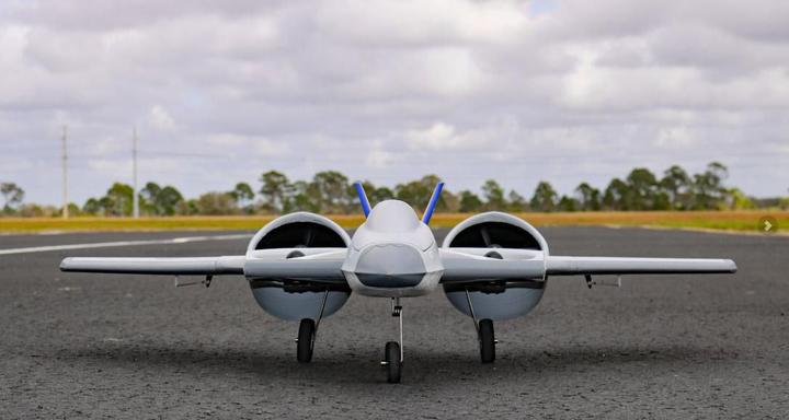 Actual product image Premier Aircraft FV-31 Cyher VTOL Super PNP grey/marines (Jet)