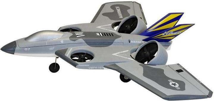 Actual product image Premier Aircraft FV-31 Cyher VTOL Super PNP grey/marines (Jet)