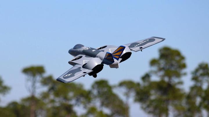 Actual product image Premier Aircraft FV-31 Cyher VTOL Super PNP grey/marines (Jet)
