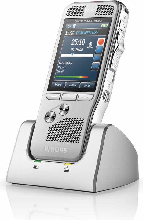 Image du produit Philips Dictaphone numérique DPM8200 Pocket Memo