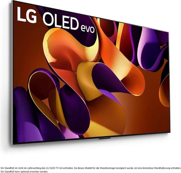 Actual product image LG OLED65G48LW 4K OLED evo TV (2024) Gallery Design 164 cm (65) (65", G4, OLED, 4K, 2024)