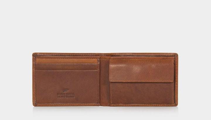 Actual product image Braun Büffel Sven wallet RFID protection leather 10.5 cm