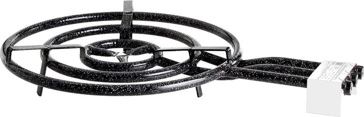Produktbild All'Grill 3-Ring-Gasbrenner, Ø 70 cm, 29,0 kW, 50 mbar (70 cm, Bräter + Schmortopf, Gusseisen)