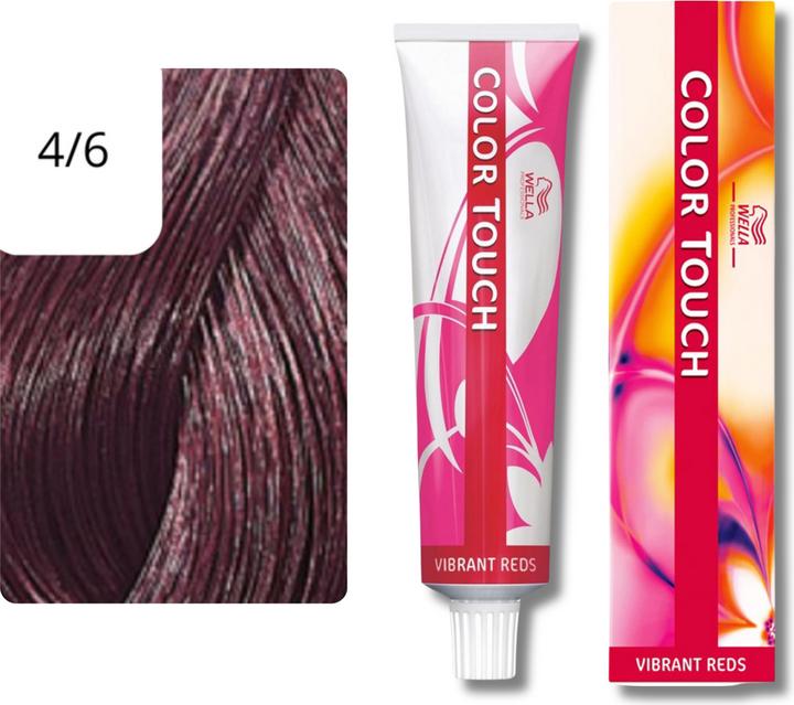 Immagine prodotto Wella Tocco di colore Rossi vibranti (4/6 marrone violetto medio)
