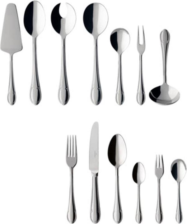 Villeroy & Boch Tafelbesteck 68tlg. Mademoiselle (68 Stück, Besteck Set)
