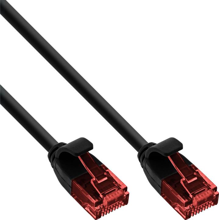 Immagine prodotto InLine Cavo patch sottile (U/UTP, CAT6, 10 m)