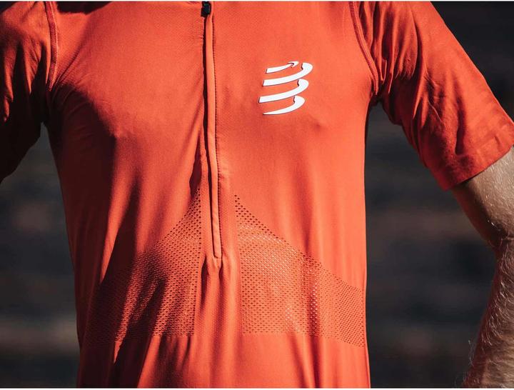 Produktbild Compressport Trail-T-Shirt mit kurzen Ärmeln "Trail half-zip short sleeves" Herren (XS, S, M, L, XL)