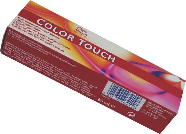 Actual product image Wella Color Touch Pure Naturals (9/01 light blonde nature-ash)
