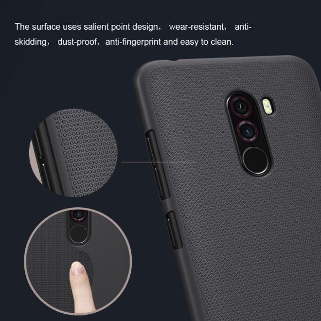 Actual product image Nillkin Super Frosted Shield Series (Xiaomi Pocophone F1)