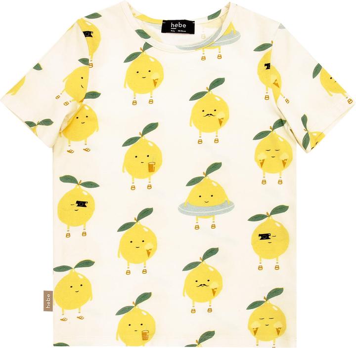 Hebe T-Shirt mit Zitronenaufdruck (110)