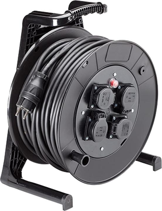 Image du produit Bachmann 399.004 Câble de rallonge 40 m 4 sorties AC Noir (40 m, 1.50 mm²² mm)