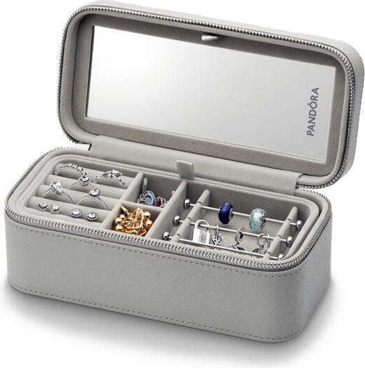 Image du produit Pandora Petite boîte à bijoux grise Travel